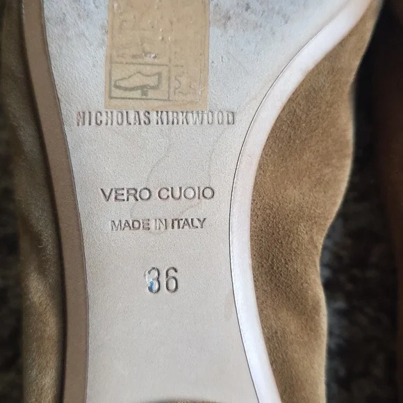 Nicholas Kirkwood Suede Beya Loafers - Picture 8 of 10